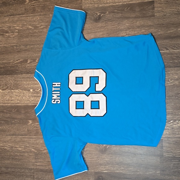 Steve Smith Carolina Panthers Football/Baseball Jersey Players Inc - Picture 1 of 5